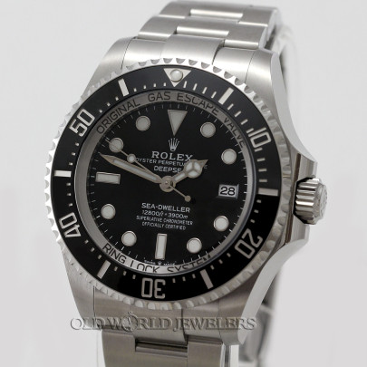 Rolex Unworn DeepSea SeaDweller Ref 136660 Steel Black Dial